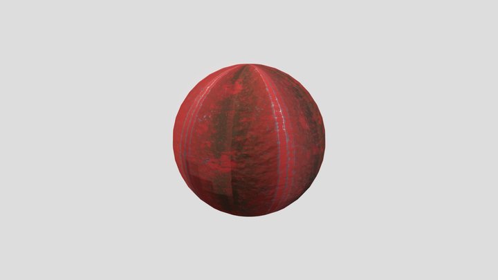 Metal container material 3D Model