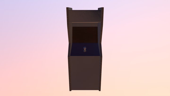 Arcade Cabinet Salema 3D Model