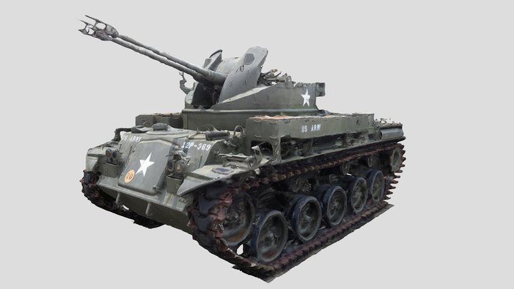 M42 Duster - 3D scan 3D Model