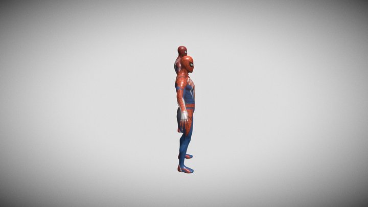 Spider-Man - PS4 Model 3D Model