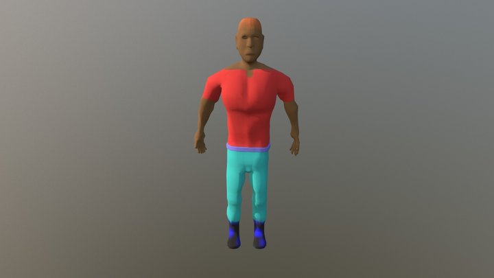 Character Model Guy 3D Model