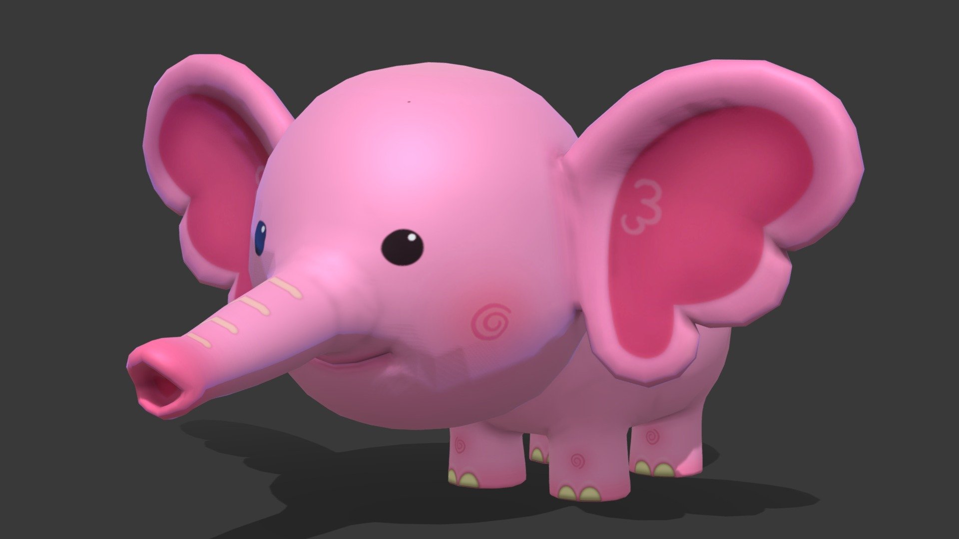 Elephant - Buy Royalty Free 3D model by ostrich (@gohean33) [b66a138 ...