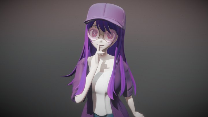 Ai Hoshino - Oshi No Ko 3D Model