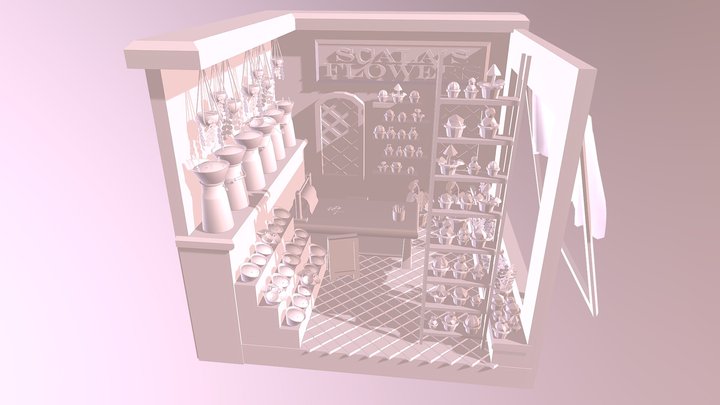 Florist Diorama - Part 3 of 3