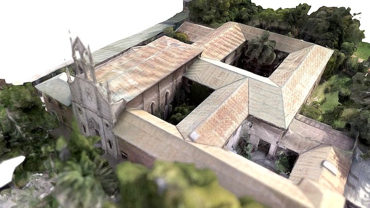 Monasterio Carmelitas Descalzas 3D Model