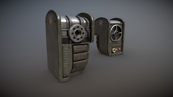 Cumbersome Piece Of Tech 3D Model