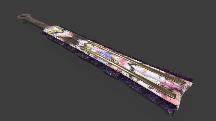 Macuahuitl 3D Model