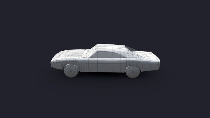 Sketchfab Car 3D Model