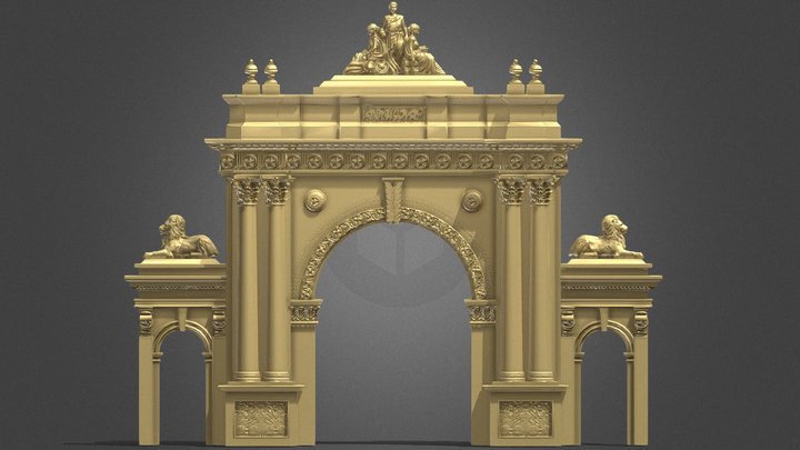 Bijoy Toron { bardhaman karjon gate } 3D Model