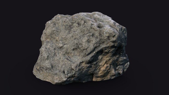 Rock 3D Model
