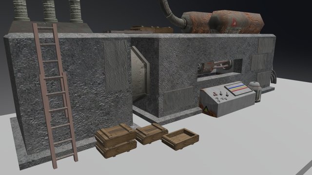 Generator Scene 3D Model