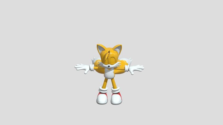 Miles Tails Prower 3D Model