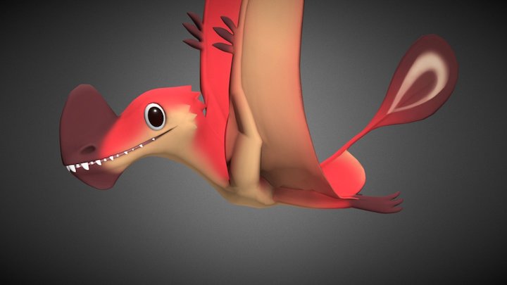 Caviramus - Flight 3D Model