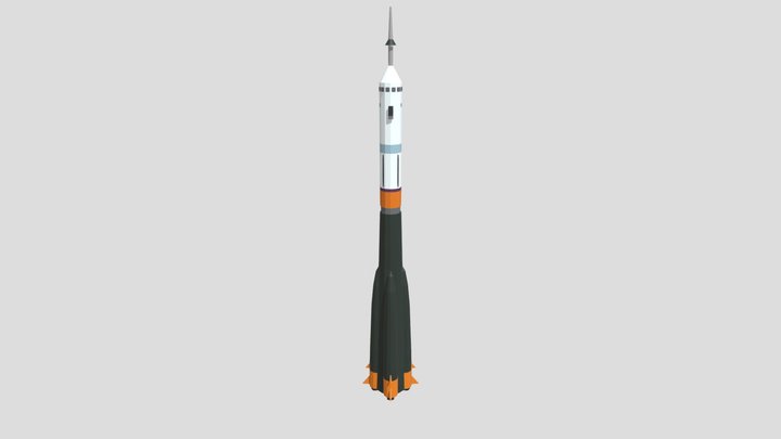 GorillaTag rocket Ship 3D Model