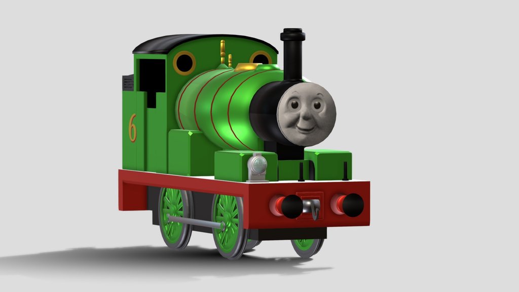 (OLD TCEB BLENDER MODEL) Percy The Small Engine