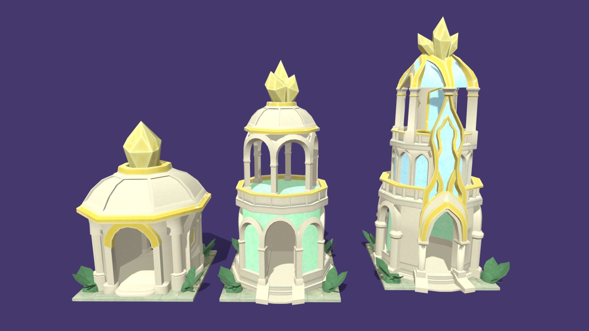 DAE Risen Buildings - 3D model by Leander Hoja (@leanderhoja) [b674697 ...
