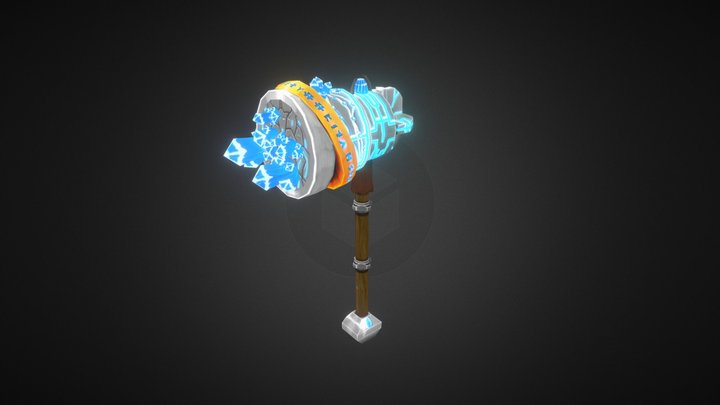 Heart Of The Mountain - Hammer 3D Model