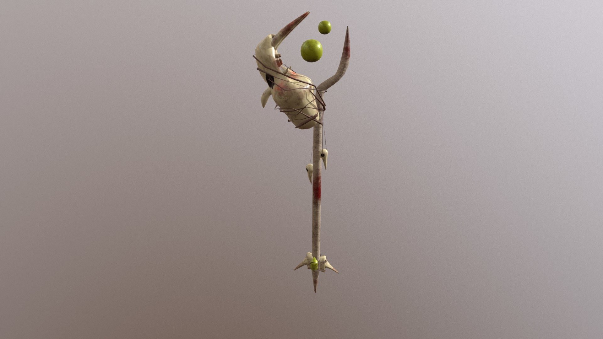 Woodland Healing Staff