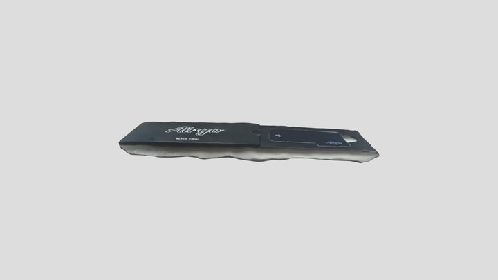 All Black Card - Airgo 3D Model