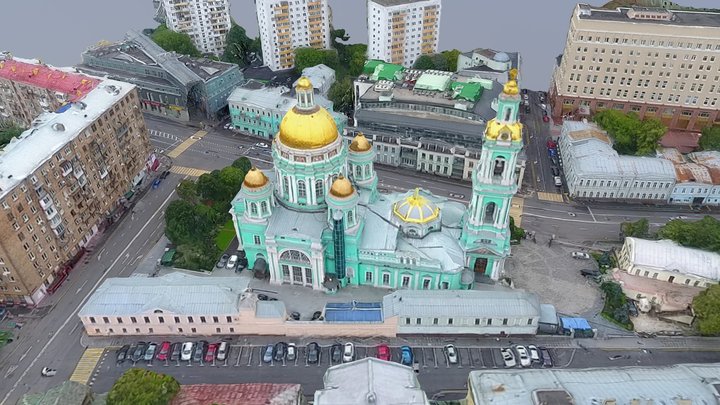 Елоховский собор 3D Model