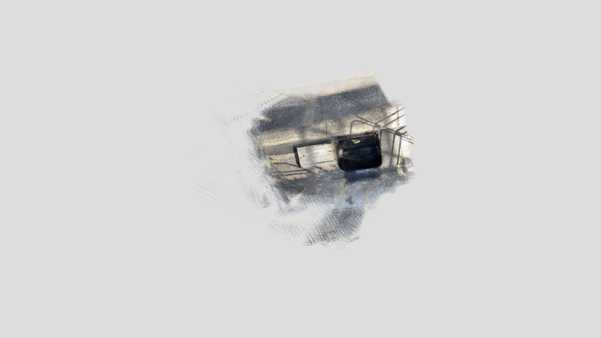 Ipad Pro LiDAR pit survey trial 1