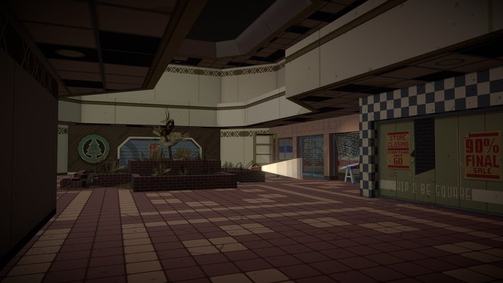 Mall Demo 3D Model