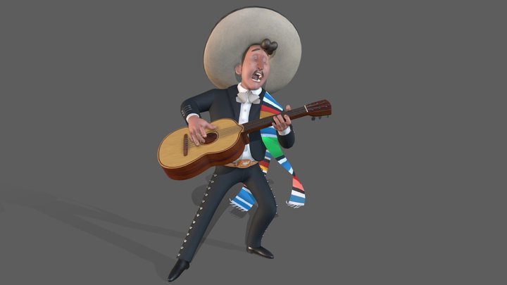 STL file The Mariachi・3D printable design to download・Cults