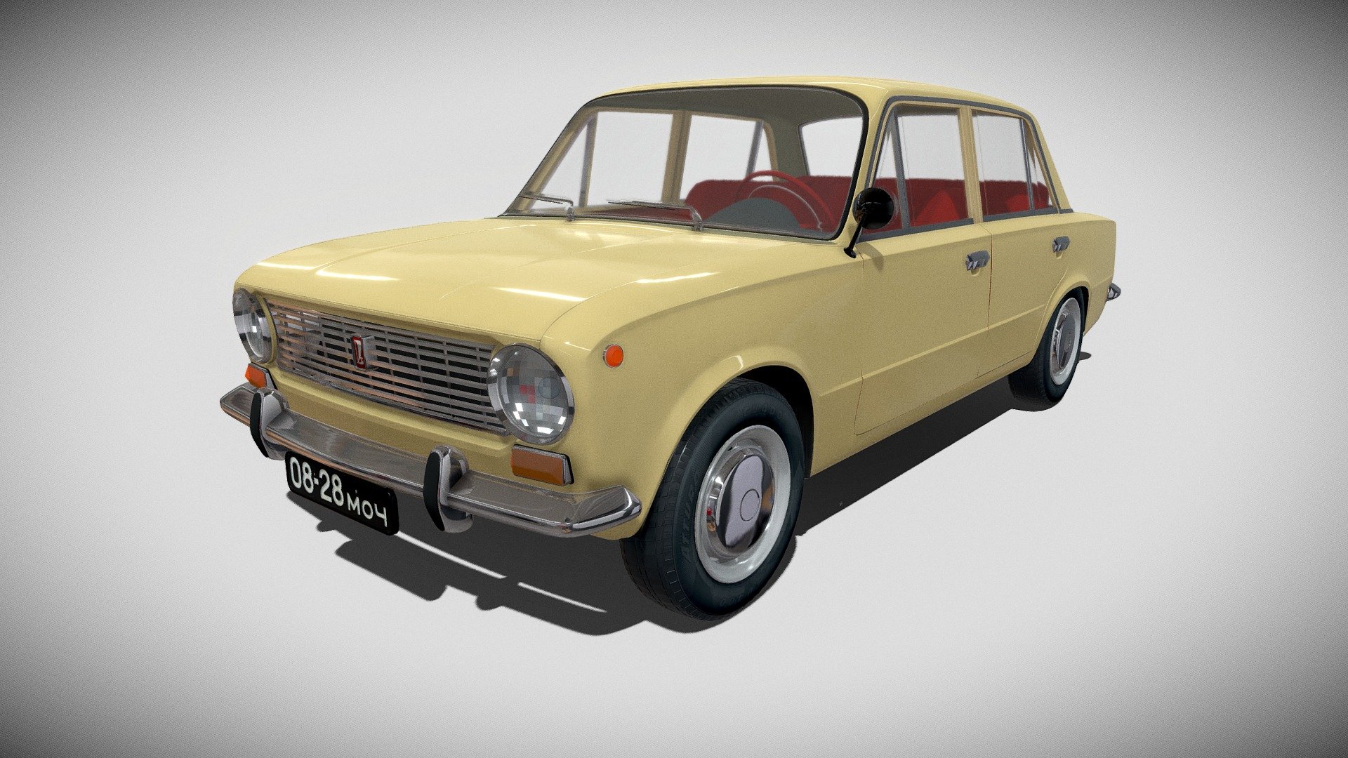 LADA / VAZ_2101 (Жигули, Копейка) - Download Free 3D model by  panderlaike_design (@panderlaike_design) [b67bb64]