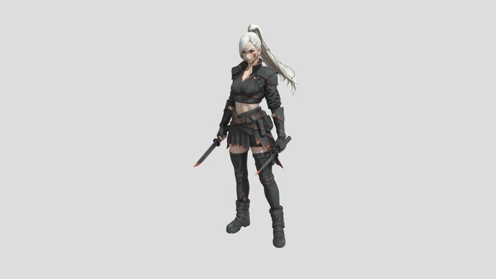 Academy Warrior – Royal Guard 3D Model