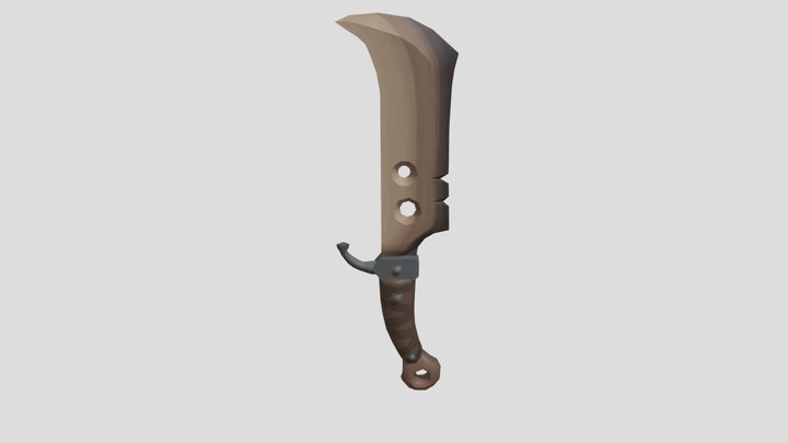 Cleaver Prop 3D Model