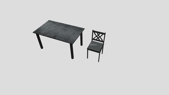 Dining-Table 3D Model