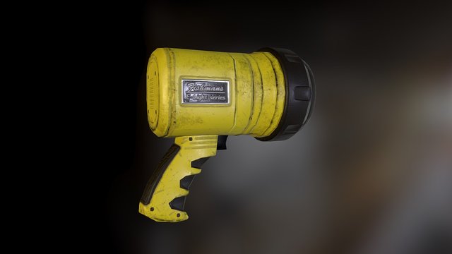 SLS Emergency Flashlight. 3D Model