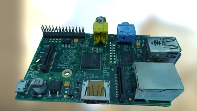 Raspberry Pi 3D Model