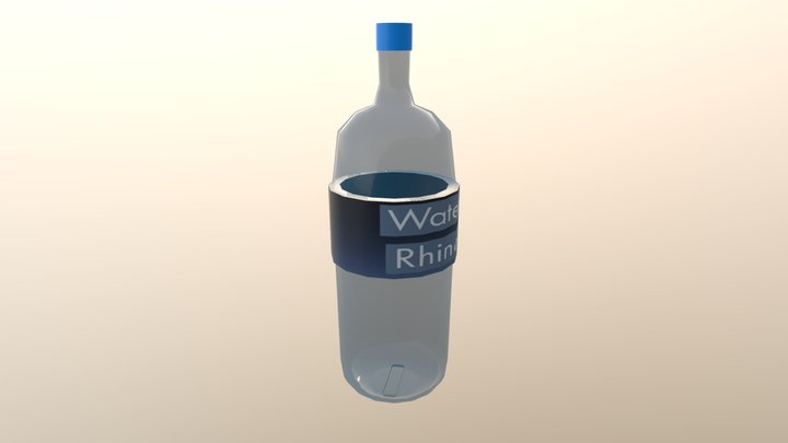 Bottle for Assessment 1 - Thomas Afford 3D Model