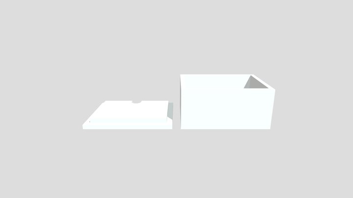 Caja con tapa – modelo 3D funcional – Modello 3D gratuito STL