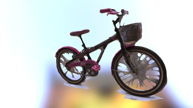 Bicicleta Scan 3D Model