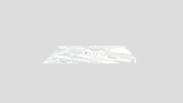 Kościół św. Jana I Pawła Męczenników 3D Model