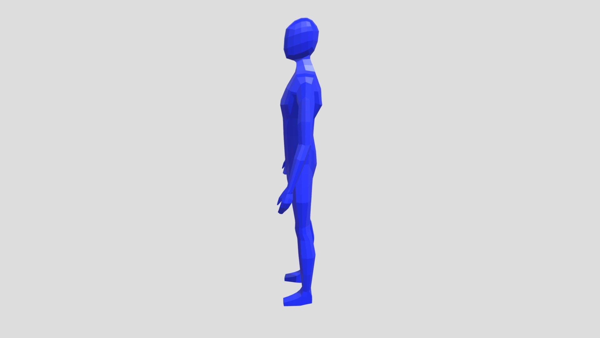 First modelled body .blend (lowpoly)