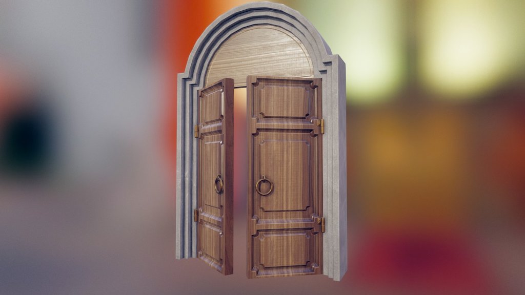 Door01 - Download Free 3D model by NinKorr3D [b67f181] - Sketchfab