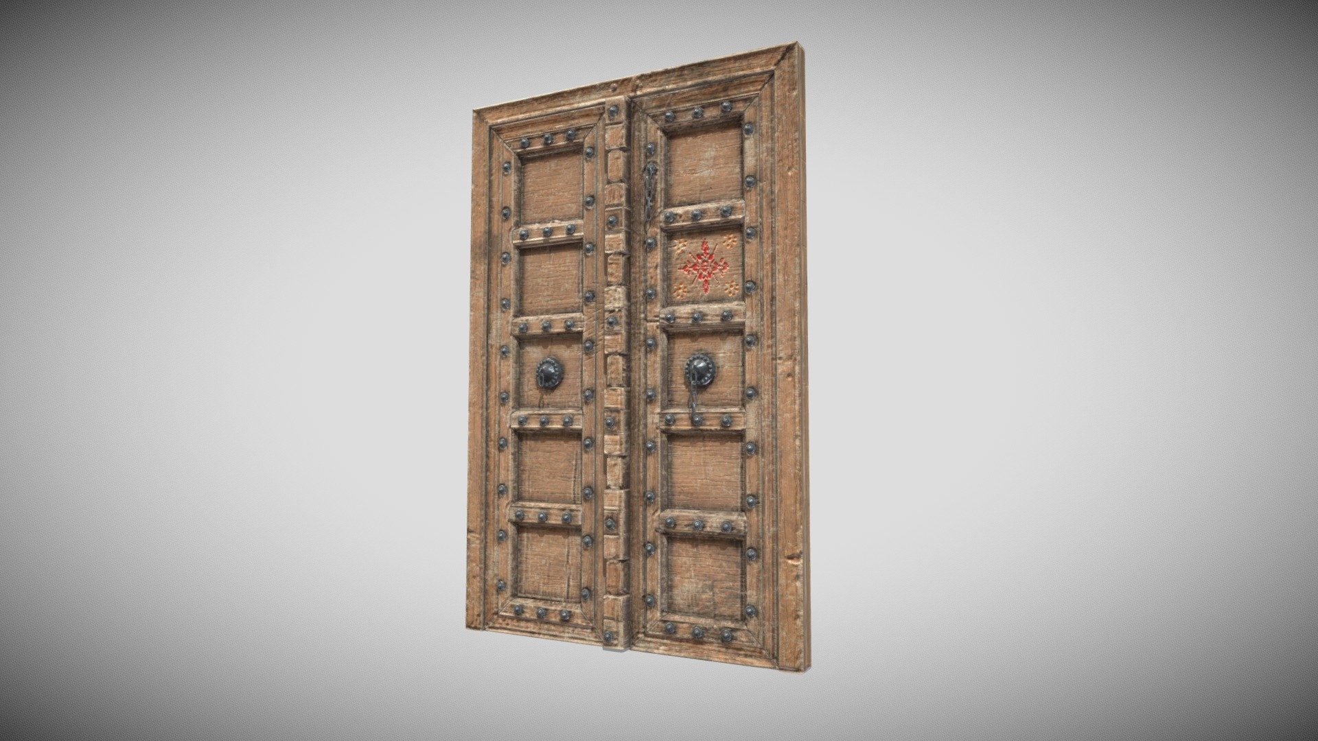 Old Indian Door - Blankye - Buy Royalty Free 3D model by Francesco ...