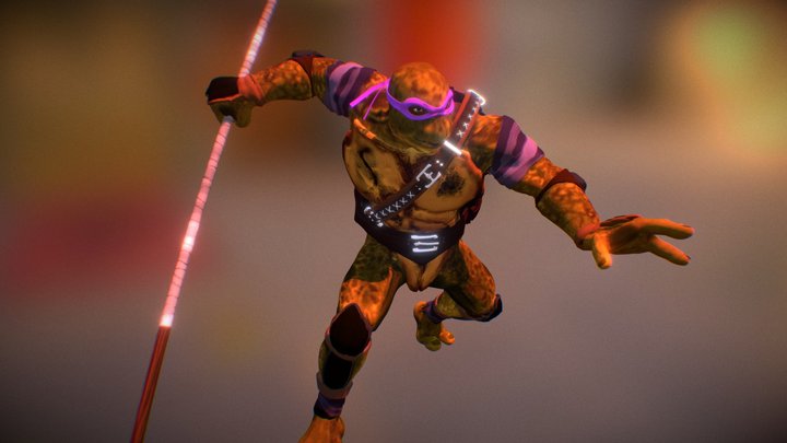 Donatello tmnt 3D Model