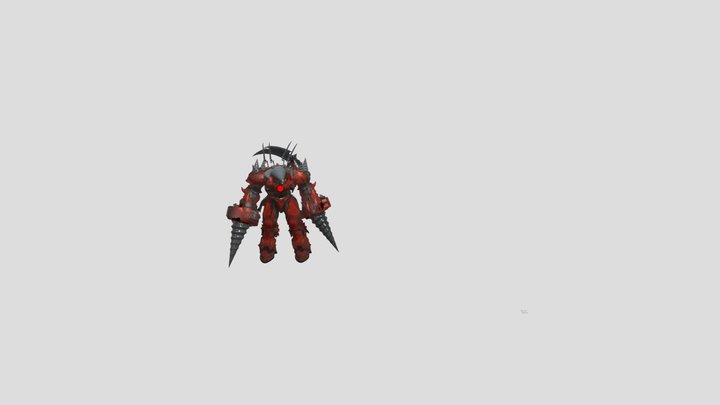 titan drill man :D 3D Model