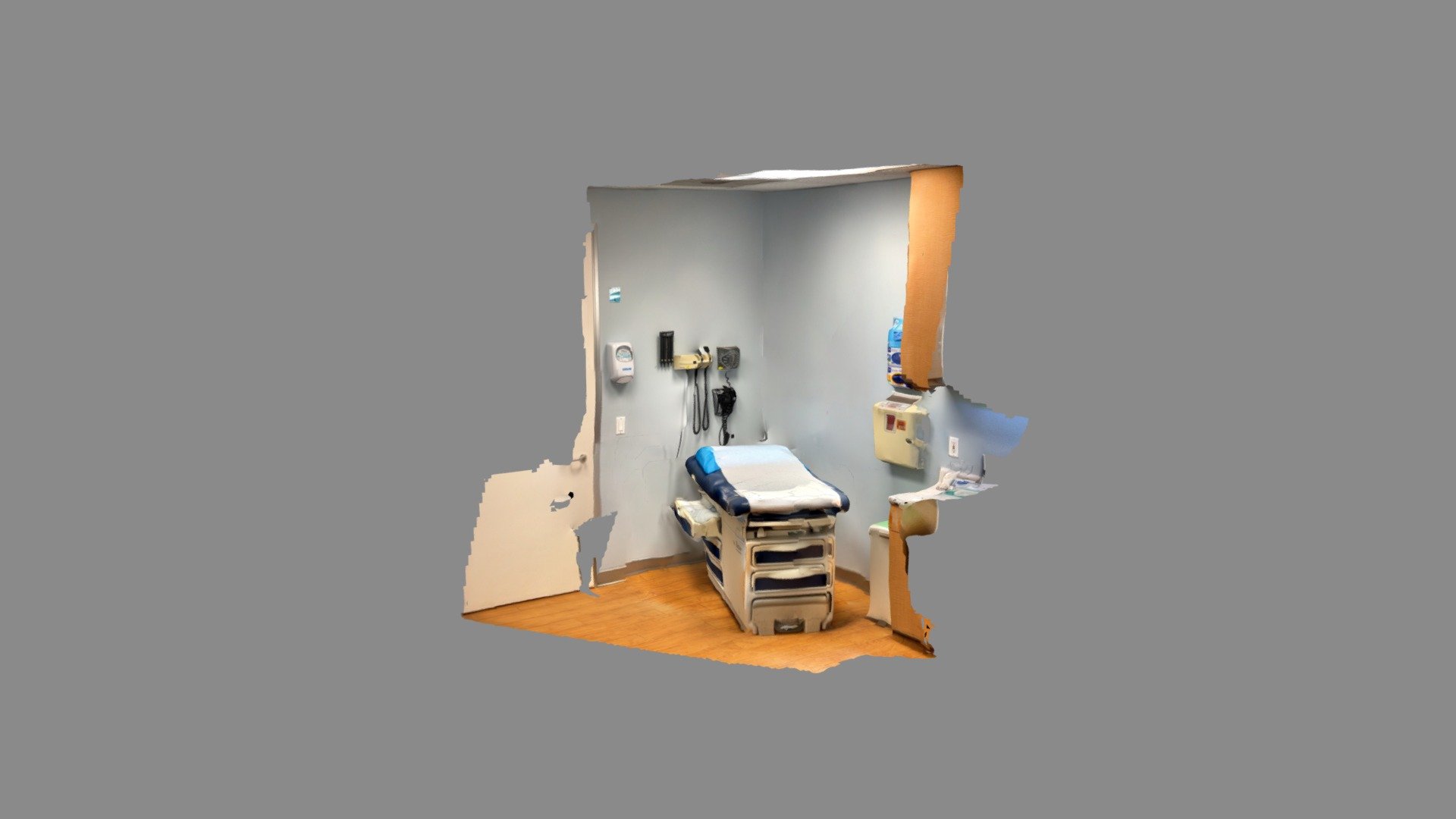 Photogrammetry scan of Doctor’s Office — Sketchfab embed 3D viewer