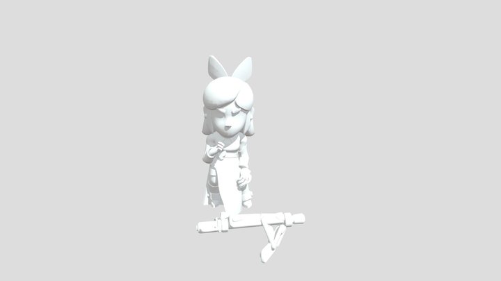 Piper bailando 3D Model