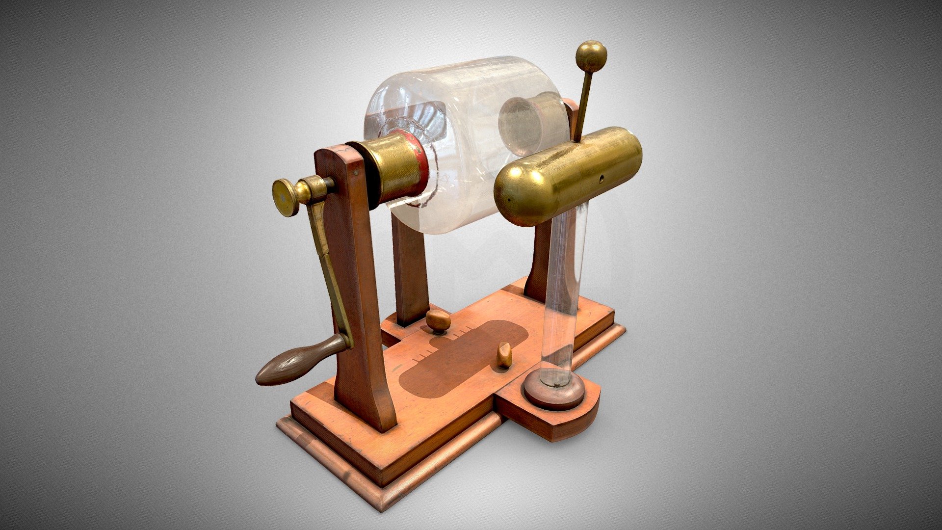 Electrostatic drum machine - Download Free 3D model by Virtual Museums ...