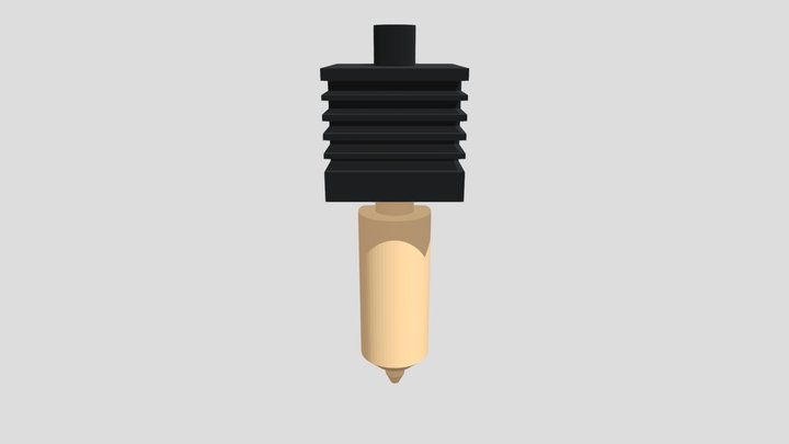 Bambu Lab tungsten carbide 0.4mm nozzle model