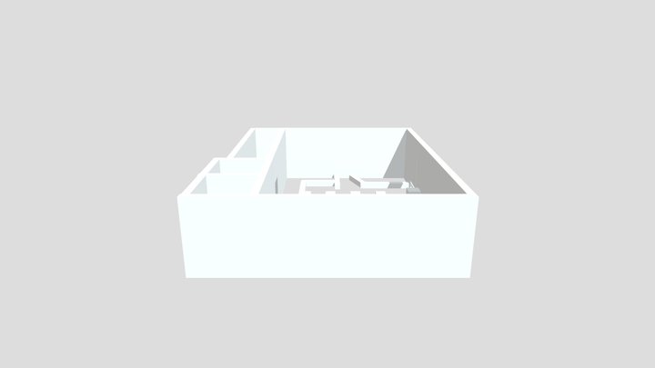 Blockout Supermarket 3D Model