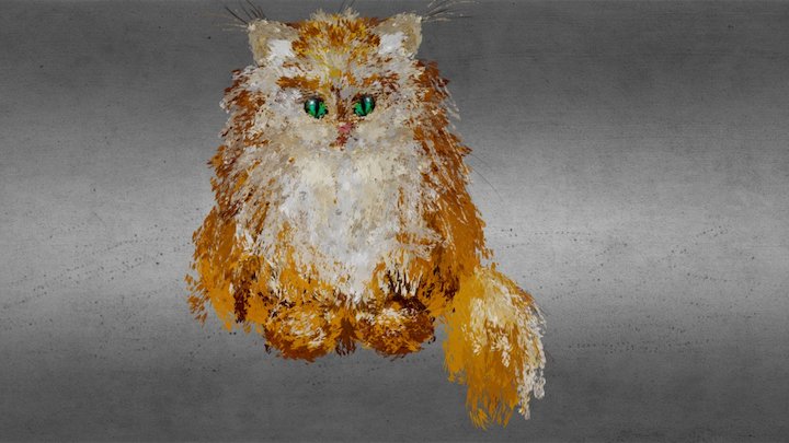 Cat 3D Model