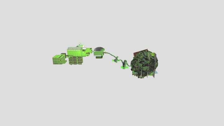 animal company - Power Plant 3D Model