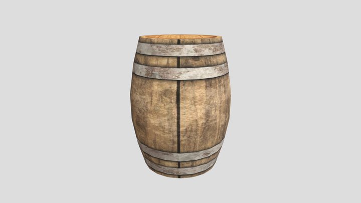 Barrel 3D Model